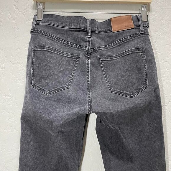 MADEWELL 9" High-Rise Skinny Jeans in Black Sea size 27 - Picture 5 of 9
